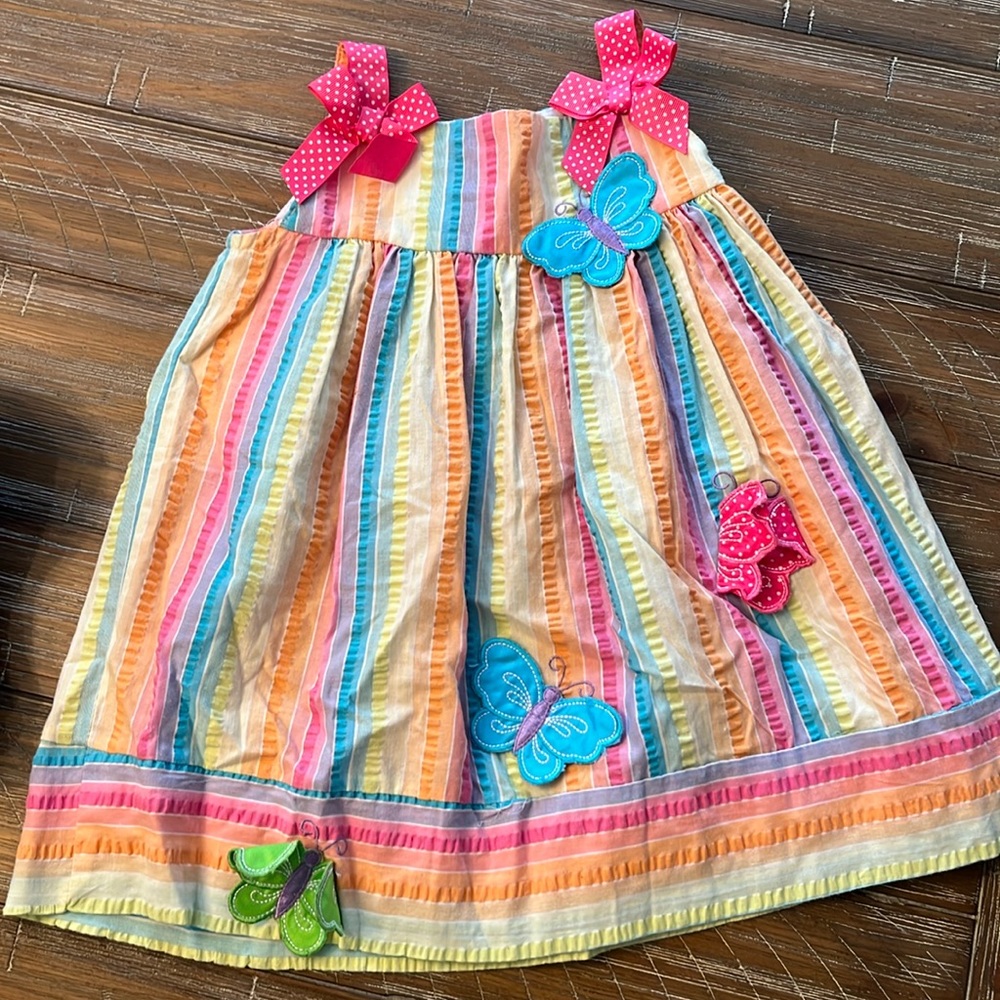 Rare too! 2T butterfly dress